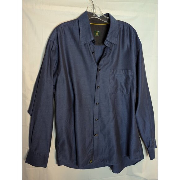 ROBERT TALBOTT Men's Casual 100% Cotton Long Sleeve Button Shirt Sz XL - Picture 1 of 10